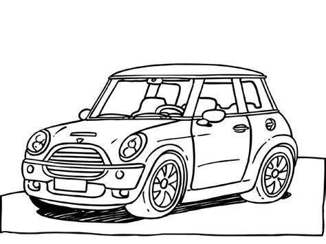 Top Printable Mini Cooper Coloring Pages Online Coloring Pages