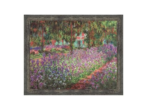 Irises in Monet's Garden by Claude Monet, World Famous Wall Art ...