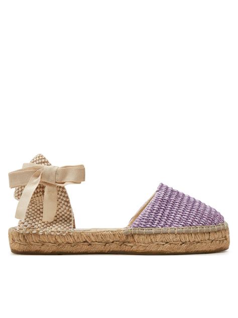 Espadrillas Manebi Yucatan Flat Valenciana Espadrilles G P Viola