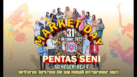 Market Day Dan Pentas Seni Sdn Beji Depok Youtube