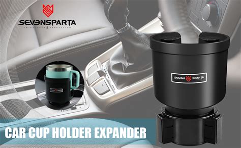 Adaptador Expansor De Portavasos De Coche Mejorado Con Base Ajustable