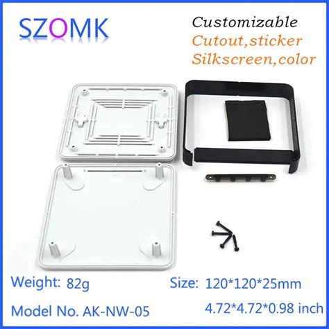 SZOMK New Desgin Plastic Enclosure WIFI Box Electronics Network Case