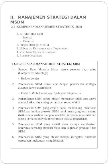 Ppt Manajemen Strategi Dalam Msdm Dokumentips