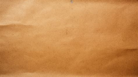 Eco Friendly Recycled Kraft Sheet With Brown Paper Texture Background