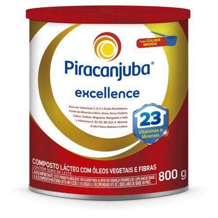 Leite Po Integral Inst Piracanjuba Excellence 800g Leite em Pó