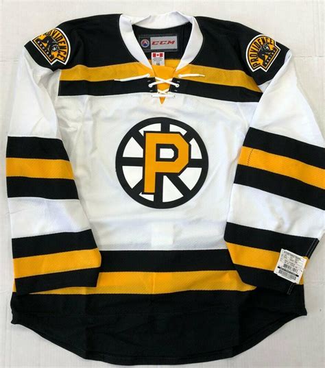 New Authentic Pro Stock CCM Providence Bruins AHL Hockey Player Jersey ...