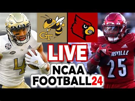 Louisville Vs Georgia Tech Simulation Rosters For Ncaa