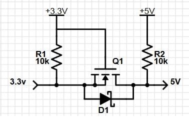 Simulating Mosfet Based Bidirectional V To V Logic Level Shifter