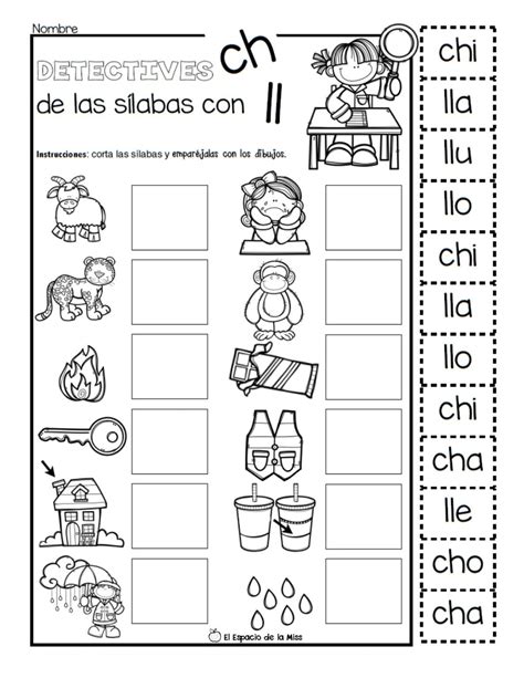 SUPER CUADERNO EL DETECTIVE DE LAS SÍLABAS Imagenes Educativas