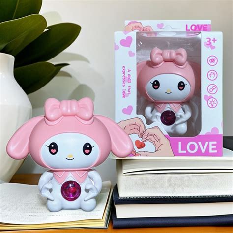 Sanrio Heart Doll Toys Kuromi Cinnamoroll Valentine S Day Confession Girlfriend Can Say I Love