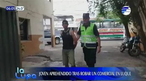 RobÓ Un Comercio En Luque Y Fue Detenido Telefuturo Canal De Tv Líder Del Paraguay