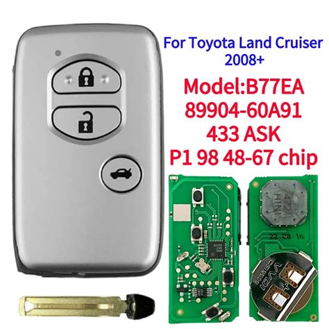 A Buttons Toyota Land Cruiser Smart Key B Ea P D