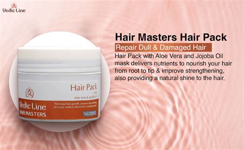 Buy Vedicline Hair Masters Hair Pack With Aloe Vera And Jojoba Oil