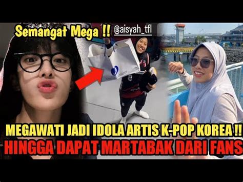 Jadi Idola Artis K Pop Megawati Hengastri Dapat Hadiah Martabak Dari