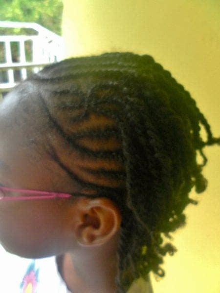 Tresses Devant Vanilles Derri Re Id Es Coiffure Afro Tresses