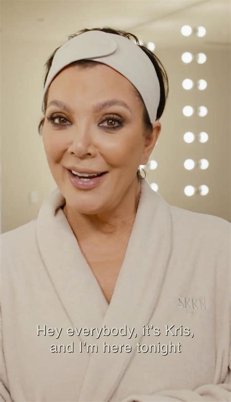 Kris Jenner goes makeup-free to share her skincare routine