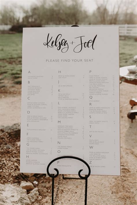 60 Wedding Seating Chart Ideas Junebug Weddings