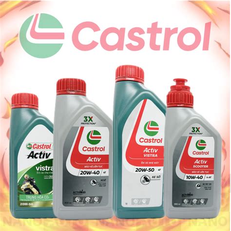 D U Nh T Xe Castrol Activ W W T Nh T Xe Tay Ga D U Xe M Y S