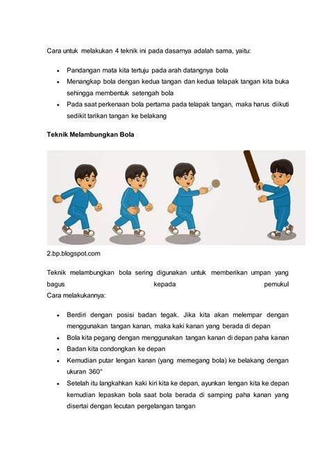 Sejarah Permainan Bola Kasti Dan Cara Bermainnya 1 PDF