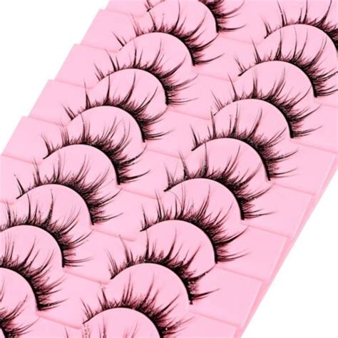 Fairy Clusters Dramatic Fake Eyelashes Wet Look Cosplay Lashes Manga