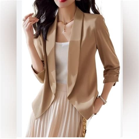Jackets Coats Nude Jacket For Women Poshmark