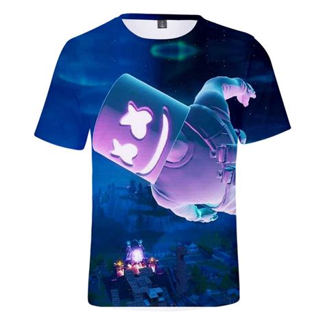 Marshmello X Fortnite Graphic Tees Prestige Life