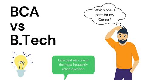 Bca Or Btech Bca Vs Btech What To Choose Complete Details