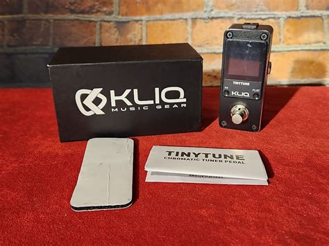 KLIQ Tinytune Chromatic Tuner With Original Box Reverb