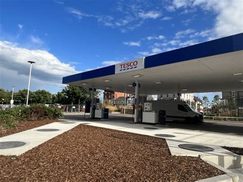 Bridlington Tesco filling station reopens this morning after a ten week ...