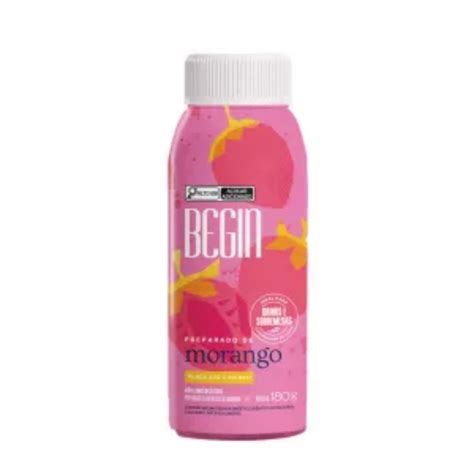 Preparado De Frutas Begin Morango 180g Royal Bebidas