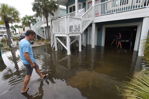 Navarre Beach Residents Survey Damage From Hurricane Sally