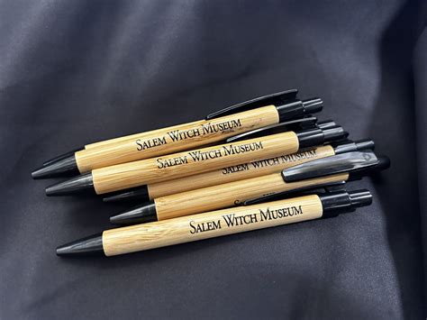 Bamboo SWM Logo Pen - Salem Witch Museum