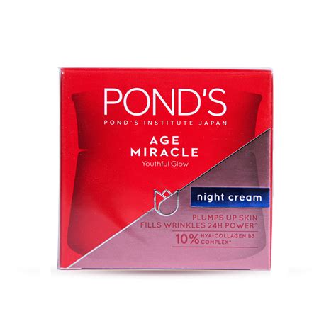 Ponds Age Miracle Youthful Glow Night Cream Lobeliy