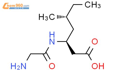 848571 45 9 HEPTANOIC ACID 3 AMINOACETYL AMINO 5 METHYL 3S 5R