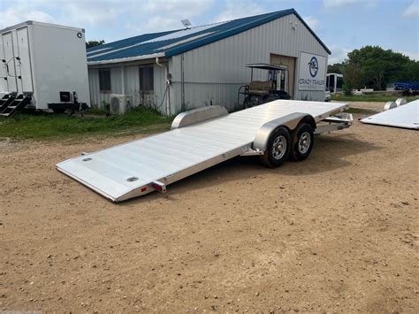 Aluma H Tilt Aluminum Tiltbed Car Hauler Trailer