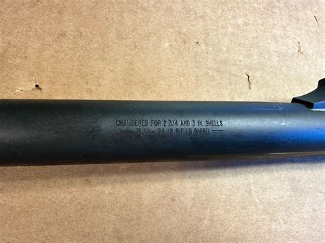 Mossberg 500 12ga Ported 24 Inch Rifled Slug Cantilever Barrel In Very