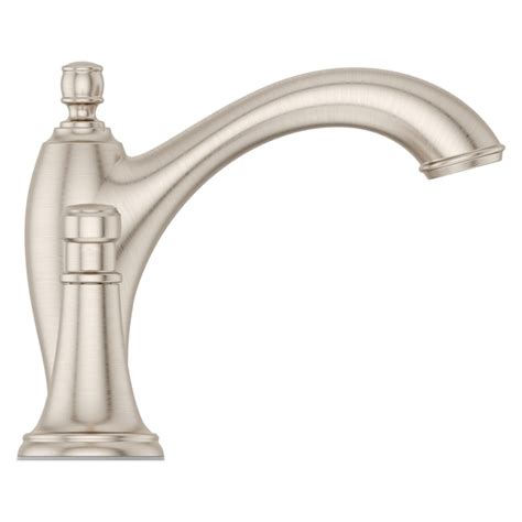 Pfister Northcott Brushed Nickel Widespread 2 Handle Watersense Bathroom Sink Faucet With Drain