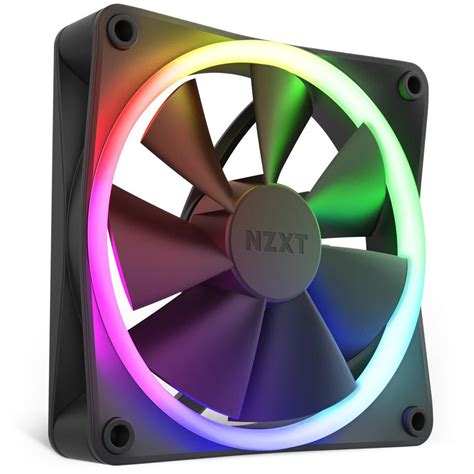 NZXT F120 RGB DUO 120mm Dual-Sided RGB Case Fan – Black - TechBrandStore