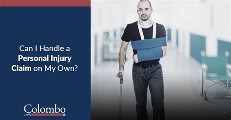 Can I Make A Personal Injury Claim Myself Colombo Law Wv