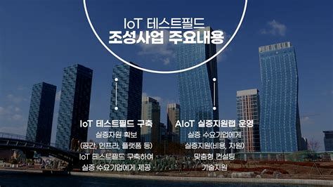 포트폴리오 인천스타트업파크 IoT테스트필드 조성사업 홍보영상 인포그래픽 모션그래픽 인천홍보영상제작 와이모션 인천에 위치한