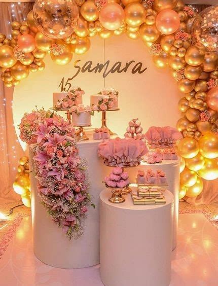 5 Increíbles Mesas De Dulces Para Xv Años Fiesta De 15 Decoracion