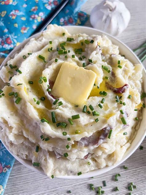 Roasted Garlic Red Skin Mashed Potatoes Big Delicious Life