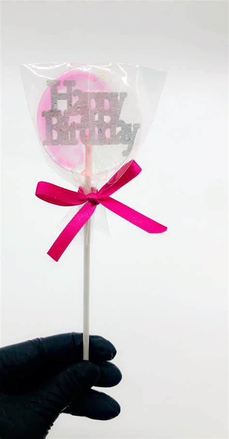 Birthday Lollipops Personalized Lollipops Custom Lollipops - Etsy