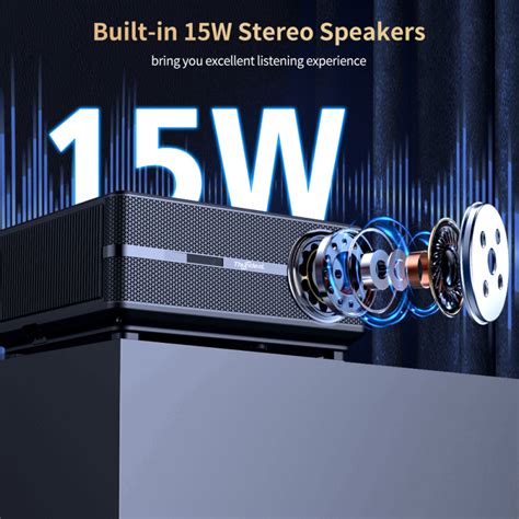 ThundeaL Full HD 1080P Projector TD98 WiFi LED 2K 4K Video Movie Beam ...
