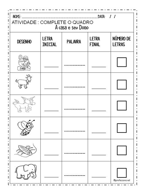 Pin em Atividades de educação infantil