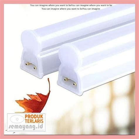 Jual 57Ryy79 Lampu Tl Neon T5 Led 18W 120Cm Tube Warna Warni Putih