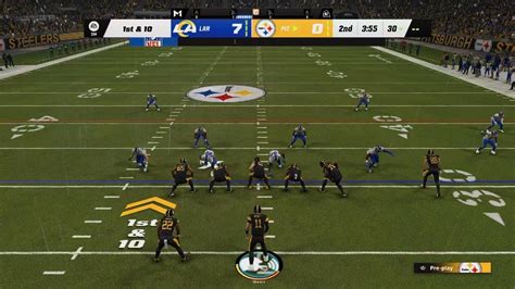 Steelers Vs Rams Madden Nfl Youtube