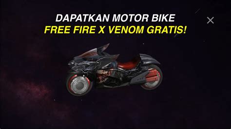 Klaim Gun Skin Venom Motorbike Free Fire Ff Dengan Cara Ini Spin