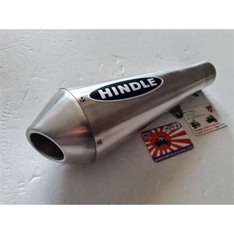 Hindle Silencieux échappement mégaphone Racing Suzuki 1200 Gsf Bandit