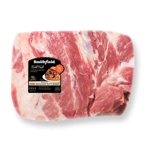 Smithfield Fresh Pork Boneless Shoulder Butt Roast 4 7 10 Lb